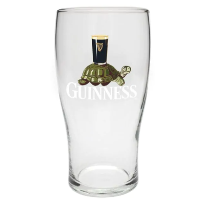 Guinness Official Merchandise Tortoise Pint Glass
